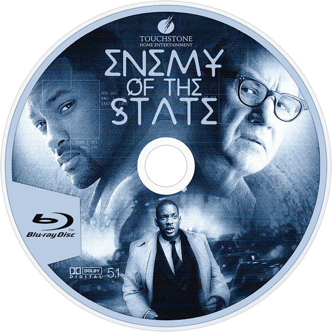 Enemy Of The State 1998 R1 Disc 1 Dvd Cover 