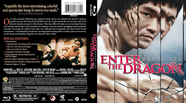 dvd cover Enter The Dragon 1973 Dvd Cover