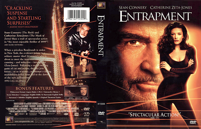 Entrapment 1999 Dvd Cover 