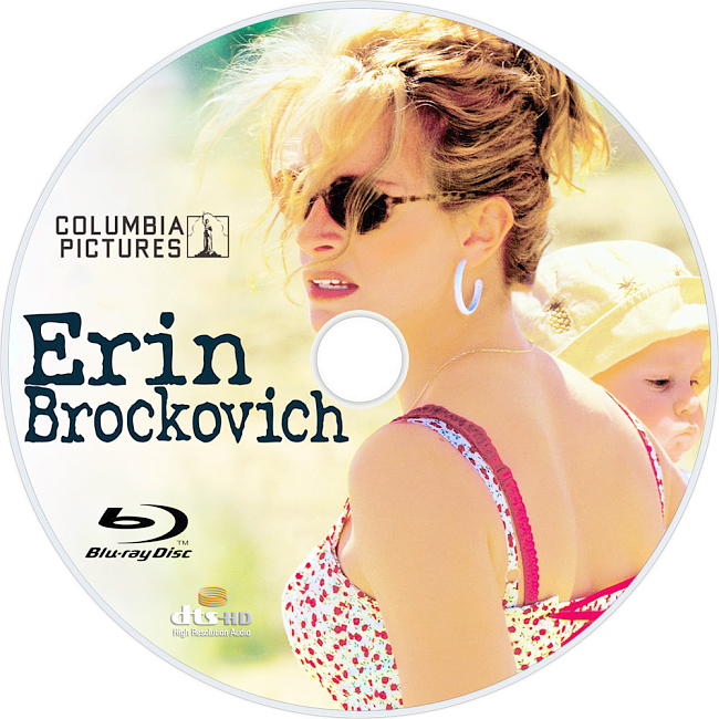 dvd cover Erin Brockovich 2000 R1 Disc 1 Dvd Cover