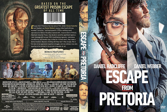 dvd cover Escape From Pretoria 2020 Dvd Cover