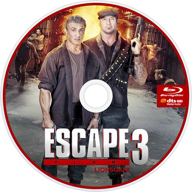 dvd cover Escape Plan - The Extractors 2019 R1 Disc 2 Dvd Cover