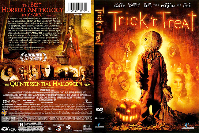 TRICK ‘R TREAT 2007 R1 Dvd Cover 