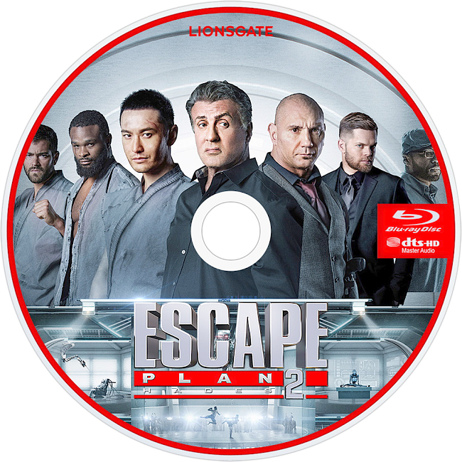 dvd cover Escape Plan 2 - Hades 2018 R1 Disc 2 Dvd Cover