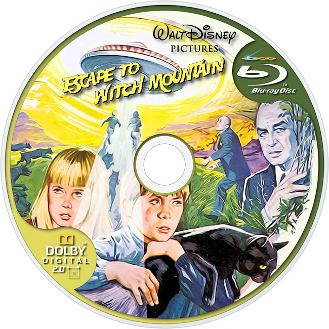 Escape To Witch Mountain 1975 R1 Disc 2 Dvd Cover 