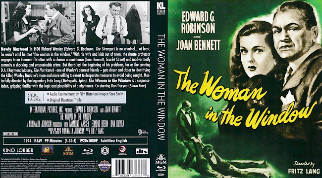 The Woman In The Window  1944 Dvd Cover 