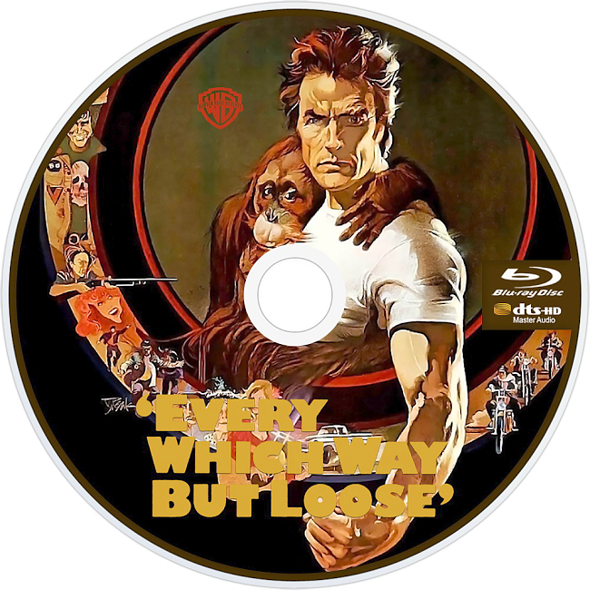dvd cover Every Which Way But Loose 1978 R1 Disc 2 Dvd Cover